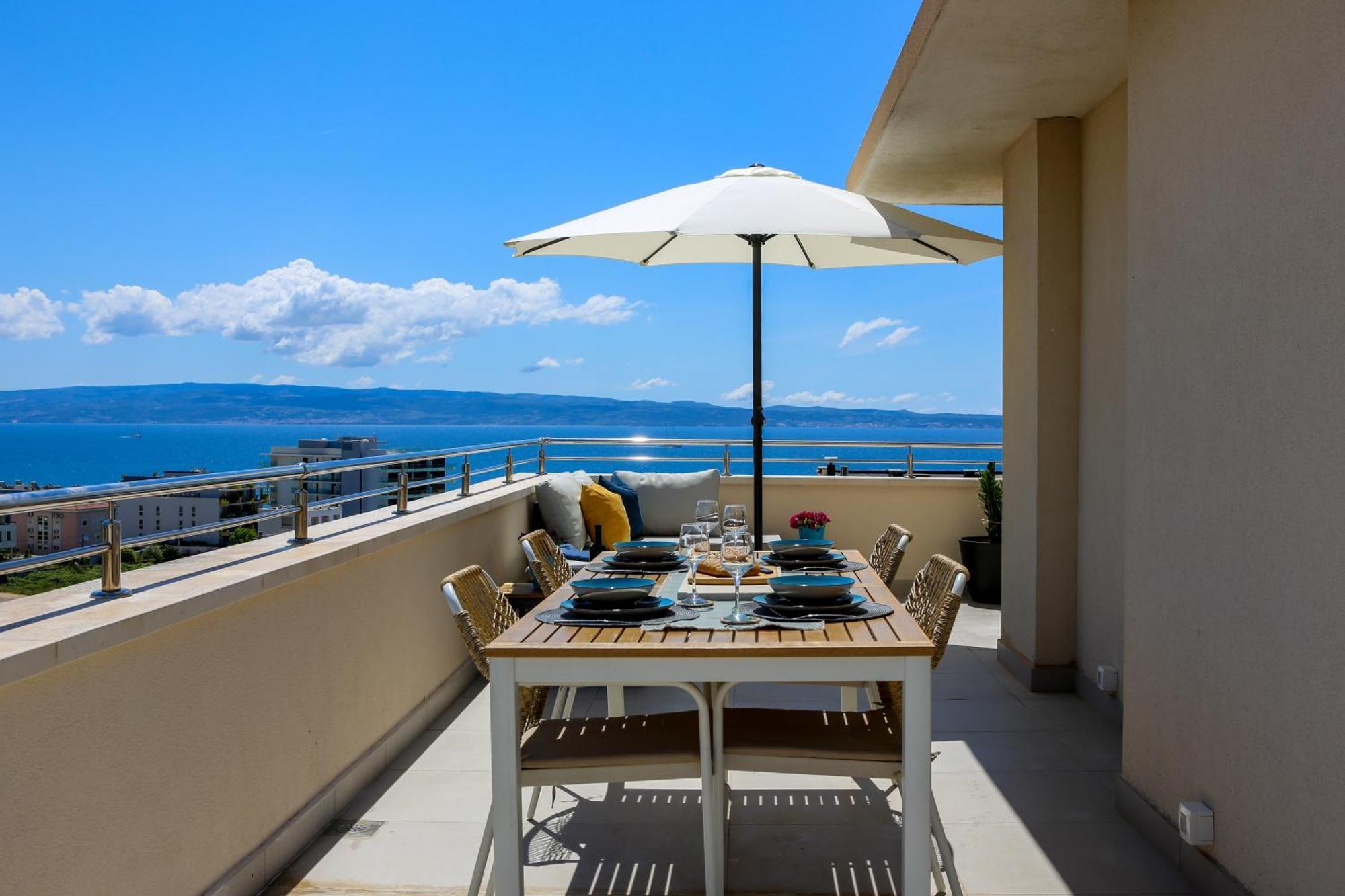 Kiki'S Sea View Studio Split Habitación foto